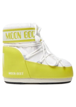 Moon Boot Śniegowce Mb Icon Low Nylon 80D1409340 Zielony ze sklepu MODIVO w kategorii Buty zimowe dziecięce - zdjęcie 176960435