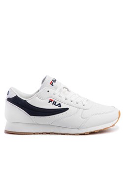 Fila Sneakersy Orbit Low 1010263.98F Biały ze sklepu MODIVO w kategorii Buty sportowe męskie - zdjęcie 176960557