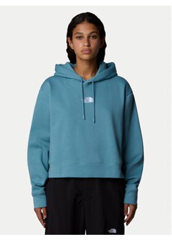 The North Face Bluza Essential NF0A89EX Niebieski Regular Fit ze sklepu MODIVO w kategorii Bluzy damskie - zdjęcie 176961095