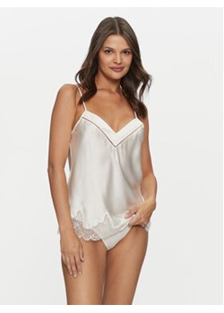Simone Pérèle Koszulka piżamowa Nocturne 17F900 Écru Comfort Fit ze sklepu MODIVO w kategorii Piżamy damskie - zdjęcie 176964617