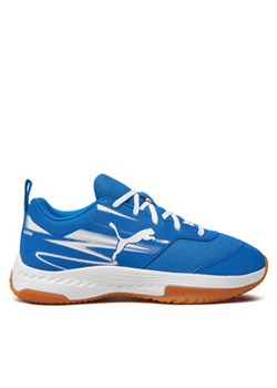 Puma Buty halowe Varion II Jr 108105 03 Niebieski ze sklepu MODIVO w kategorii Buty sportowe dziecięce - zdjęcie 176977786