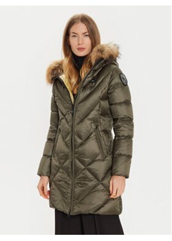 Blauer Kurtka puchowa 24WBLDK03052 Khaki Regular Fit ze sklepu MODIVO w kategorii Kurtki damskie - zdjęcie 176980477