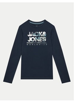 Jack&Jones Junior Bluzka Luke 12259498 Granatowy Standard Fit ze sklepu MODIVO w kategorii T-shirty chłopięce - zdjęcie 176988448