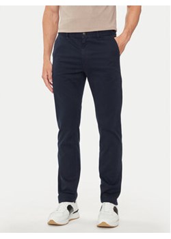 Boss Chinosy 50510933 Granatowy Slim Fit ze sklepu MODIVO w kategorii Spodnie męskie - zdjęcie 176991526