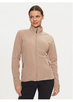 Whistler Polar Cocoon W Fleece W211201 Beżowy Regular Fit ze sklepu MODIVO w kategorii Bluzy damskie - zdjęcie 176994565