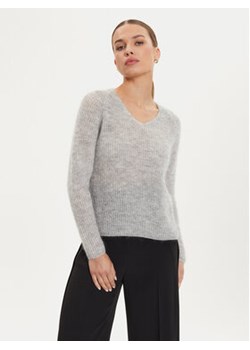 Max Mara Leisure Sweter Fresis 2426366118 Szary Relaxed Fit ze sklepu MODIVO w kategorii Swetry damskie - zdjęcie 176996006