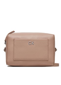 Calvin Klein Torebka Ck Daily Camera K60K612274 Beżowy ze sklepu MODIVO w kategorii Listonoszki - zdjęcie 176997466