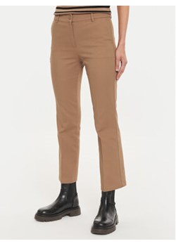 Sisley Spodnie materiałowe 45G2LE02X Brązowy Slim Fit ze sklepu MODIVO w kategorii Spodnie damskie - zdjęcie 176998336