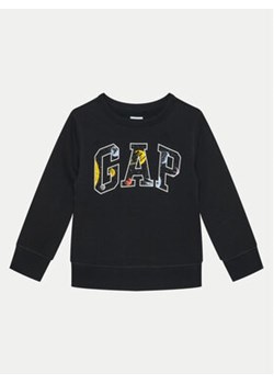 Gap Bluza 531000-05 Czarny Regular Fit ze sklepu MODIVO w kategorii Bluzy chłopięce - zdjęcie 177002797