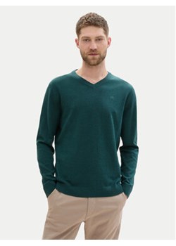 Tom Tailor Sweter 1039806 Zielony Regular Fit ze sklepu MODIVO w kategorii Swetry męskie - zdjęcie 177003218