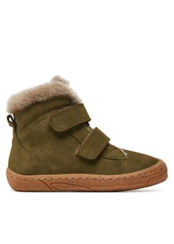 Froddo Kozaki Minni Suede G2110141-3 S Zielony ze sklepu MODIVO w kategorii Buty zimowe dziecięce - zdjęcie 177003749