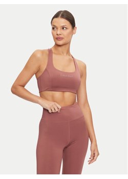 Calvin Klein Biustonosz top Support 00GWF4K171 Bordowy ze sklepu MODIVO w kategorii Biustonosze - zdjęcie 177006565