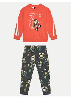 adidas Dres Disney Mickey Mouse JG1251 Czerwony Regular Fit ze sklepu MODIVO w kategorii Dresy dla niemowlaka - zdjęcie 177008355