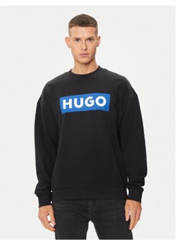 Hugo Bluza Niero 50522375 Czarny Regular Fit ze sklepu MODIVO w kategorii Bluzy męskie - zdjęcie 177008917