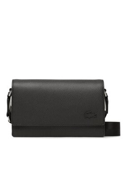 Lacoste Torebka Flap Reporter Bag NU4118CE Czarny ze sklepu MODIVO w kategorii Listonoszki - zdjęcie 177015475