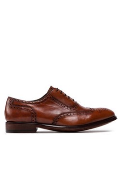 Lord Premium Półbuty Brogues 5501 Brązowy ze sklepu MODIVO w kategorii Buty eleganckie męskie - zdjęcie 177015806