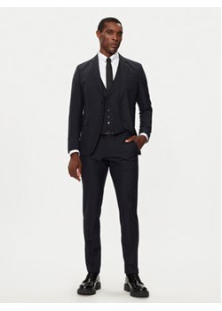 KARL LAGERFELD Garnitur 115244 544008 Granatowy Slim Fit ze sklepu MODIVO w kategorii Garnitury męskie - zdjęcie 177017109