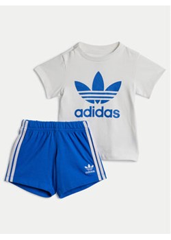 adidas Komplet t-shirt i spodenki JE0525 Niebieski Regular Fit ze sklepu MODIVO w kategorii Komplety niemowlęce - zdjęcie 177021289