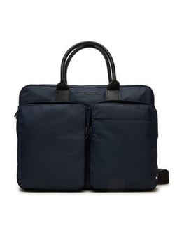 Tommy Hilfiger Torba na laptopa AM0AM12687 Granatowy ze sklepu MODIVO w kategorii Torby na laptopa - zdjęcie 177024015