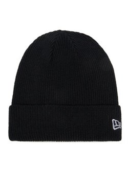 New Era Czapka Wool Cuff Knit Beanie 60424814 Czarny ze sklepu MODIVO w kategorii Czapki zimowe damskie - zdjęcie 177026796