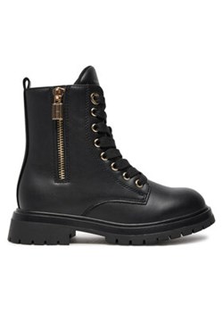 Tommy Hilfiger Trapery Lace-Up Bootie T3A5-33567-1351 M Czarny ze sklepu MODIVO w kategorii Buty zimowe dziecięce - zdjęcie 177028169
