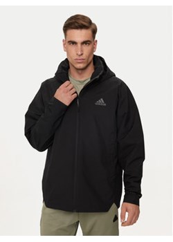 adidas Kurtka przeciwdeszczowa Terrex Traveer RAIN.RDY HG6016 Czarny Relaxed Fit ze sklepu MODIVO w kategorii Kurtki męskie - zdjęcie 177028198