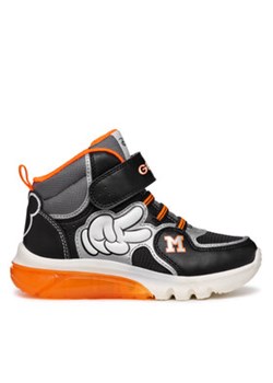 Geox Sneakersy J Ciberdron Boy J46LBF 000BC C0039 S Czarny ze sklepu MODIVO w kategorii Buty sportowe dziecięce - zdjęcie 177041015