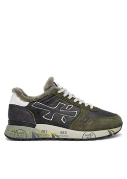 Premiata Sneakersy Mick 6566M Khaki ze sklepu MODIVO w kategorii Buty sportowe męskie - zdjęcie 177043317