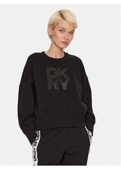 DKNY Sport Bluza DP4T9968 Czarny Loose Fit ze sklepu MODIVO w kategorii Bluzy damskie - zdjęcie 177046397