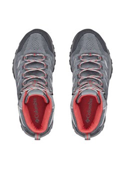 Columbia Trekkingi Crestwood Mid Waterproof 2099861 Szary ze sklepu MODIVO w kategorii Buty trekkingowe damskie - zdjęcie 177051607