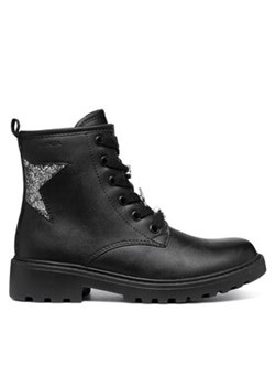 Geox Kozaki Jr Casey J9420G 054EW C9244 M Czarny ze sklepu MODIVO w kategorii Buty zimowe dziecięce - zdjęcie 177053409
