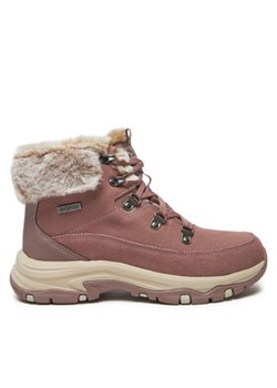 Skechers Botki Snow Worries 167882/MVE Różowy ze sklepu MODIVO w kategorii Botki - zdjęcie 177056769