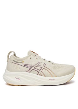 Asics Buty do biegania Gel-Nimbus 26 1012B601 Beżowy ze sklepu MODIVO w kategorii Buty sportowe damskie - zdjęcie 177059085