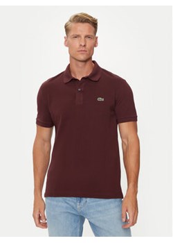 Lacoste Polo PH4012 Bordowy Slim Fit ze sklepu MODIVO w kategorii T-shirty męskie - zdjęcie 177059529