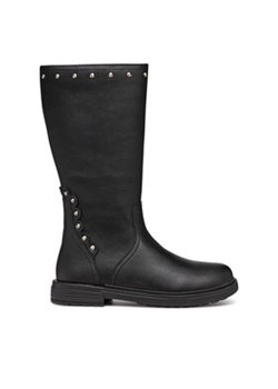 Geox Kozaki Eclair J469QD 000BC C9999 D Czarny ze sklepu MODIVO w kategorii Buty zimowe dziecięce - zdjęcie 177061287