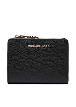 MICHAEL Michael Kors Mały Portfel Damski 32S4G8ED7L Czarny ze sklepu MODIVO w kategorii Portfele damskie - zdjęcie 177066908