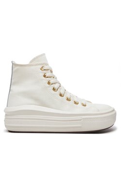 Converse Trampki Chuck Taylor All Star Move Tonal Canvas A08384C Biały ze sklepu MODIVO w kategorii Trampki dziecięce - zdjęcie 177070807