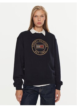 Tommy Hilfiger Bluza Nautical WW0WW42891 Granatowy Regular Fit ze sklepu MODIVO w kategorii Bluzy damskie - zdjęcie 177072777