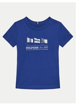 Tommy Hilfiger T-Shirt KB0KB09350 M Niebieski Regular Fit ze sklepu MODIVO w kategorii T-shirty chłopięce - zdjęcie 177073406