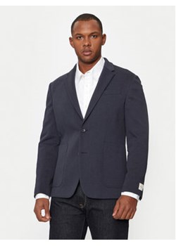 Calvin Klein Marynarka K10K112971 Granatowy Slim Fit ze sklepu MODIVO w kategorii Marynarki męskie - zdjęcie 177078118