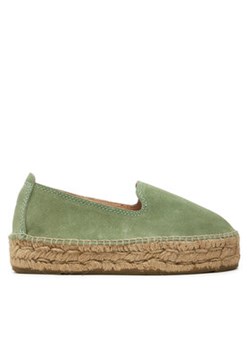 Manebi Espadryle Hamptons Double Sole Espadrilles R 6.6 D0 Zielony ze sklepu MODIVO w kategorii Espadryle damskie - zdjęcie 177092875