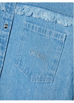 Guess Koszula jeansowa J3BH01 D5A40 Niebieski Regular Fit ze sklepu MODIVO w kategorii Koszule dziewczęce - zdjęcie 177094687