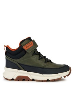 Geox Kozaki J Flexyper Plus Boy J36LCG 0MEFU C0623 S Khaki ze sklepu MODIVO w kategorii Buty zimowe dziecięce - zdjęcie 177096307