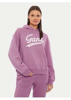 Gant Bluza 4200489 Różowy Loose Fit ze sklepu MODIVO w kategorii Bluzy damskie - zdjęcie 177097025