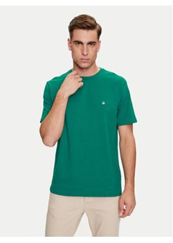 United Colors Of Benetton T-Shirt 3MI5J1AF7 Zielony Regular Fit ze sklepu MODIVO w kategorii T-shirty męskie - zdjęcie 177099728