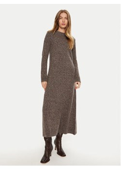 Weekend Max Mara Sukienka dzianinowa Dionne 2425326022 Brązowy Relaxed Fit ze sklepu MODIVO w kategorii Sukienki - zdjęcie 177099818