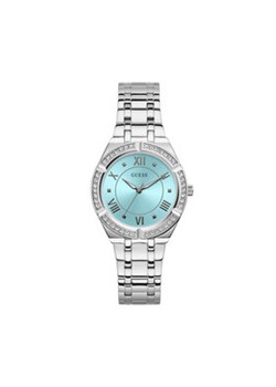 Guess Zegarek Cosmo GW0033L7 Srebrny ze sklepu MODIVO w kategorii Zegarki - zdjęcie 177100379