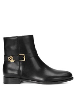 Lauren Ralph Lauren Botki 802946807001 Czarny ze sklepu MODIVO w kategorii Botki - zdjęcie 177101469