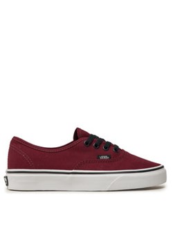 Vans Tenisówki Authentic VN000QER5U8 Bordowy ze sklepu MODIVO w kategorii Trampki damskie - zdjęcie 177108696