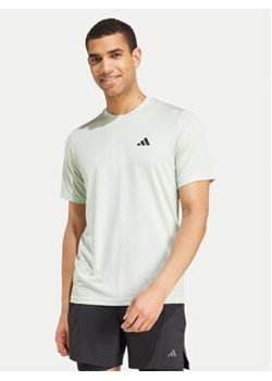 adidas Koszulka techniczna Train Essentials IW3355 Zielony Regular Fit ze sklepu MODIVO w kategorii T-shirty męskie - zdjęcie 177113947